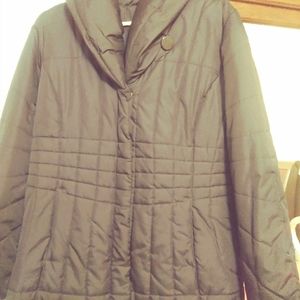 A coat and a dressy jacket both worn only once